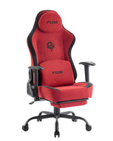 PZDO Lumbar Support Red Gaming Chair