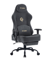 PZDO Lumbar Support Deep Grey Gaming Chair