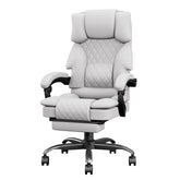 PZDO Fabric Light Grey Office Chair