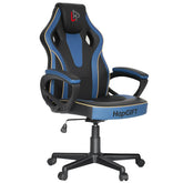 HapGIFT Gaming Chair for Adults, PU Leather Computer Gaming Chair with Link Armrest, Racing Style Gamer Chair, Height Adujus…