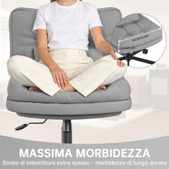 Submi Grigio Chiaro Office Chair - product image 3