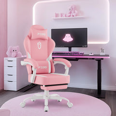 PZDO Cute Pink Gaming Chair