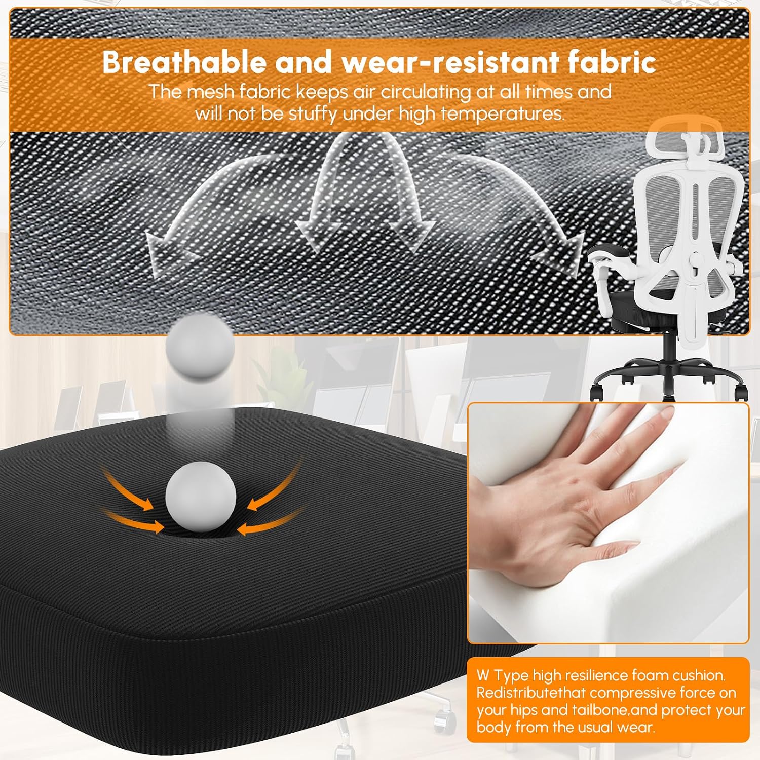 HapGIFT ergonomic office chair - feature image 3