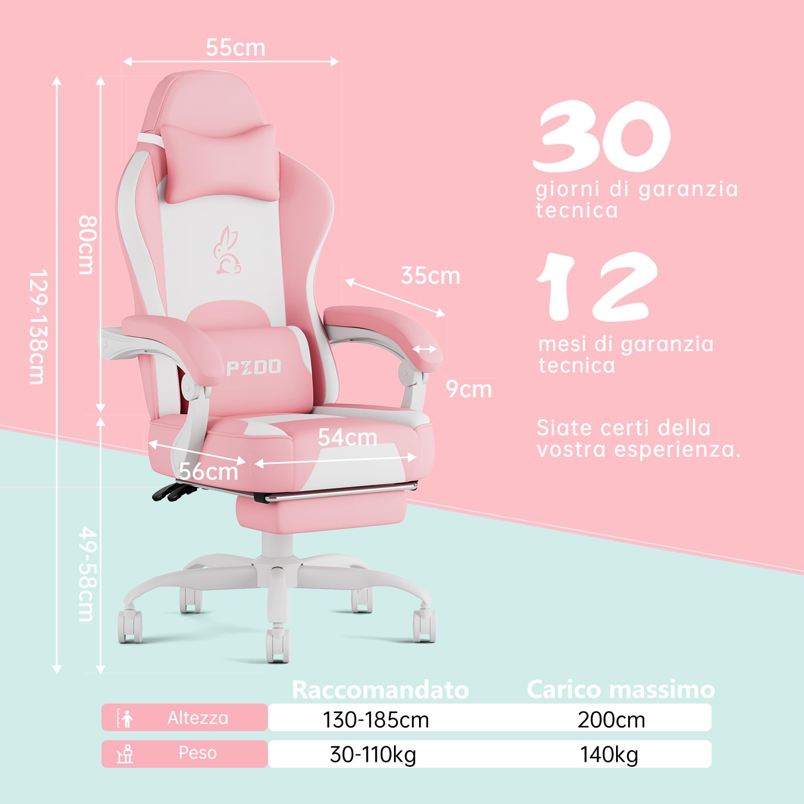 PZDO Rosa Office Chair - product image 2