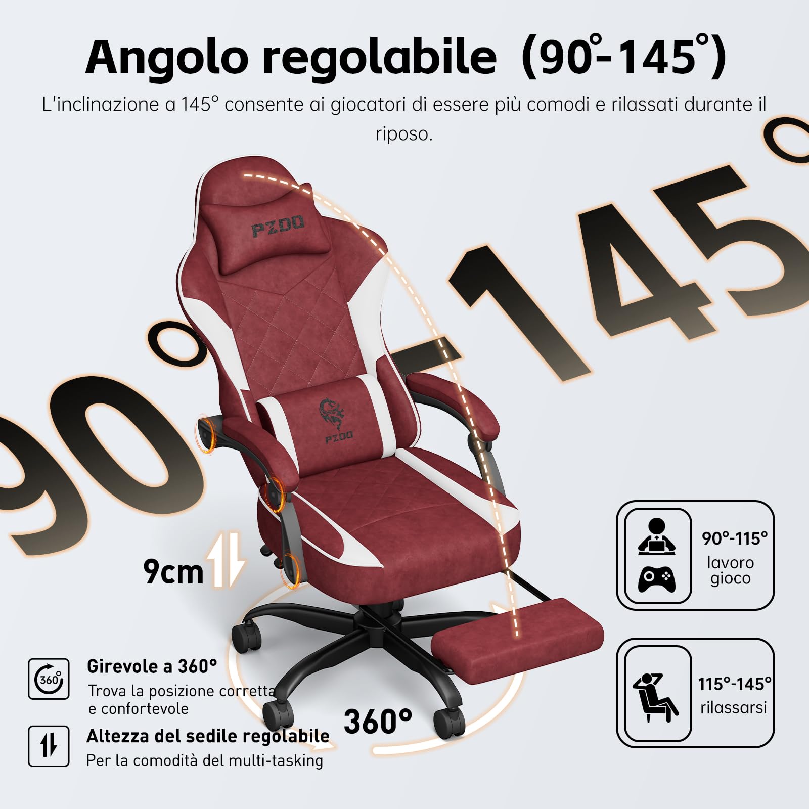 PZDO Rosso Office Chair - product image 5
