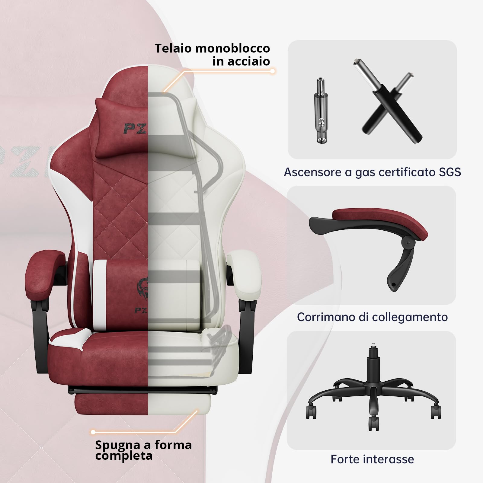 PZDO Rosso Office Chair - product image 7