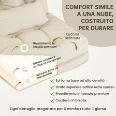 Submi Beige Office Chair - product image 4