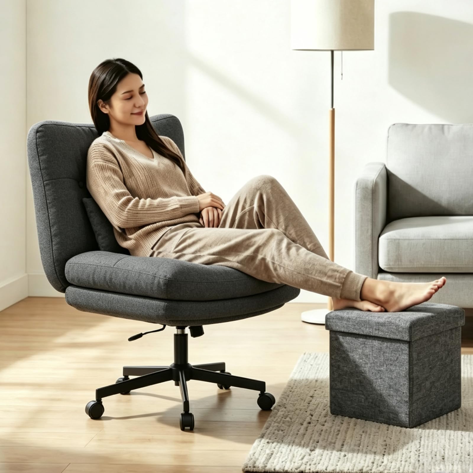 Submi Grigio Scuro Office Chair - product image 1