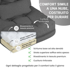 Submi Grigio Scuro Office Chair - product image 4