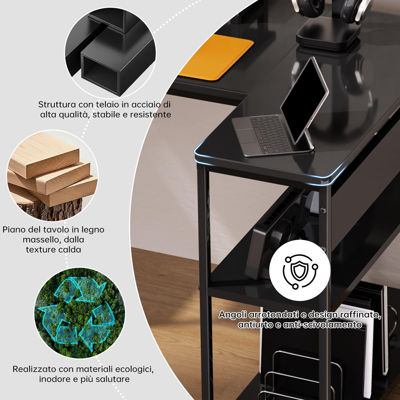Submi Nero Desk - product image 3