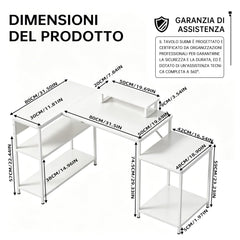 Submi Bianco Desk - product image 2