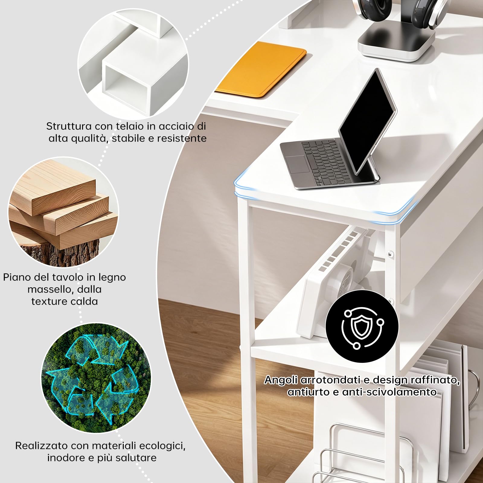 Submi Bianco Desk - product image 3