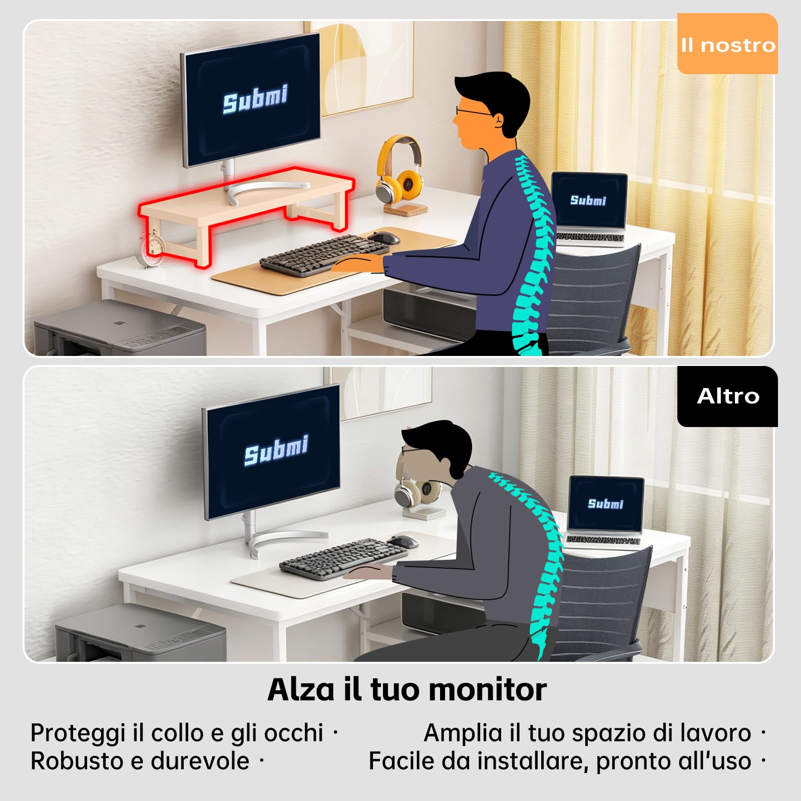 Submi Bianco Desk - product image 4