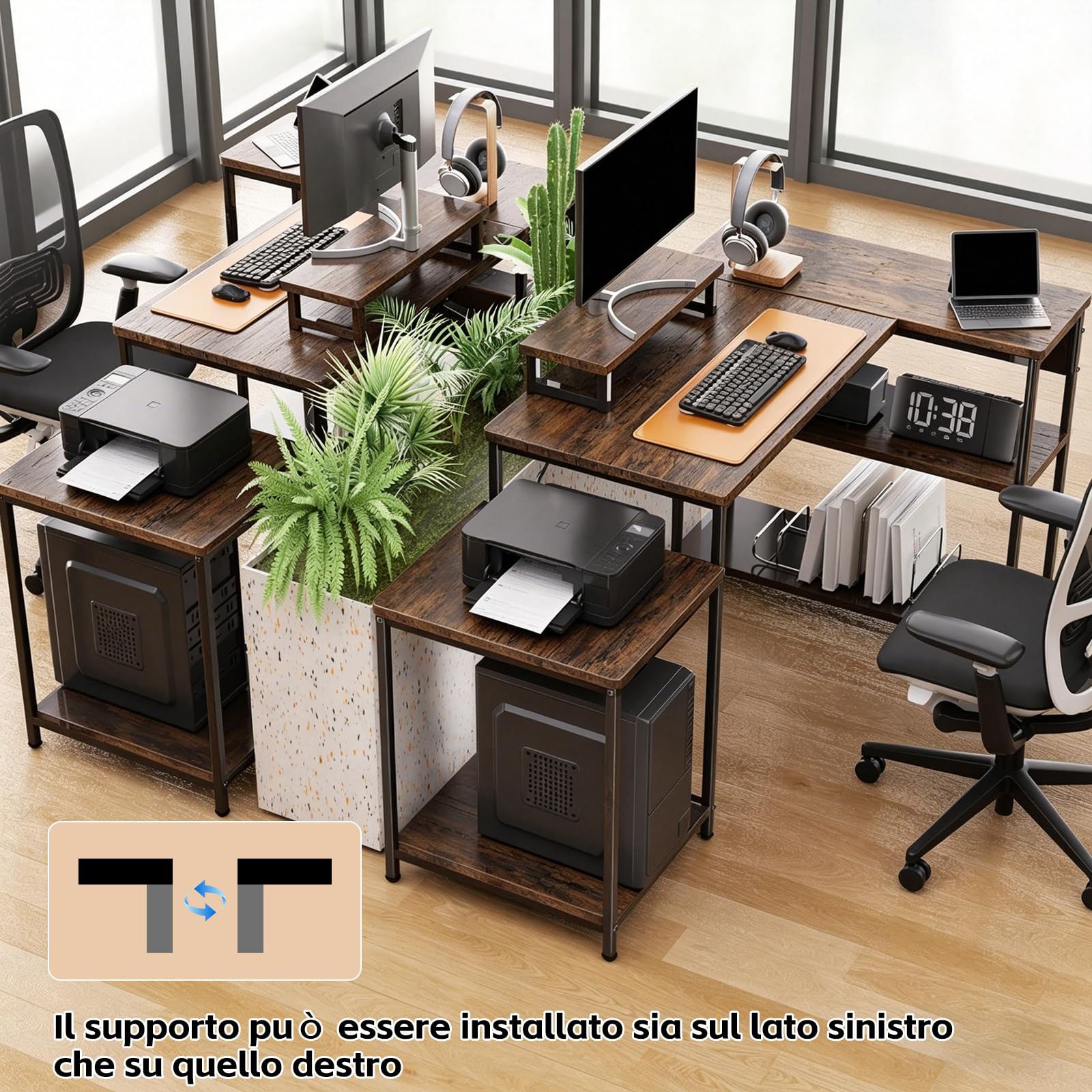 Submi Marrone Desk - product image 6